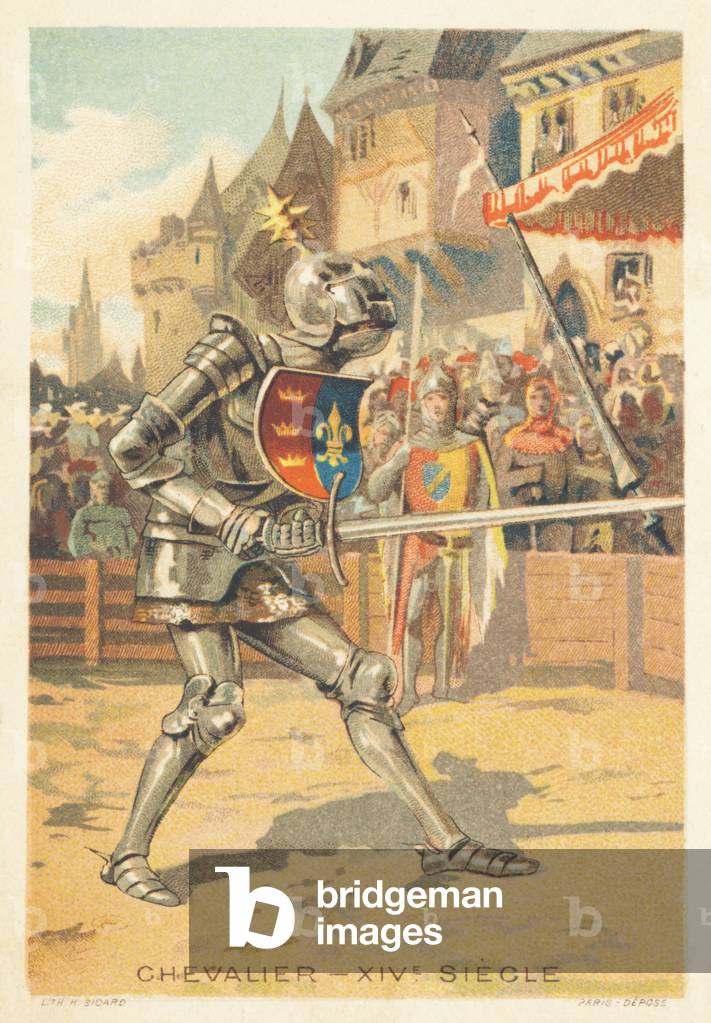 Knight in the 14th century