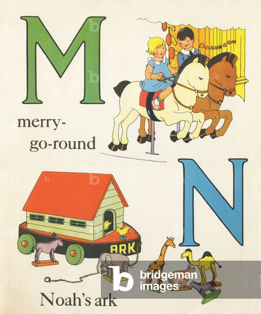 M N: merry-go-round, Noah's ark