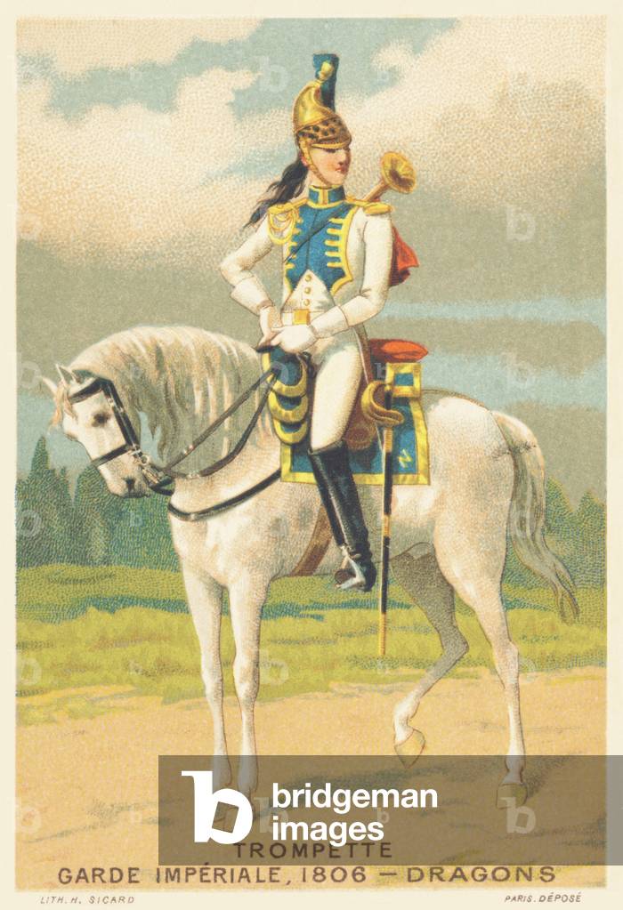 Trumpet, Imperial Guard, Dragon in 1806