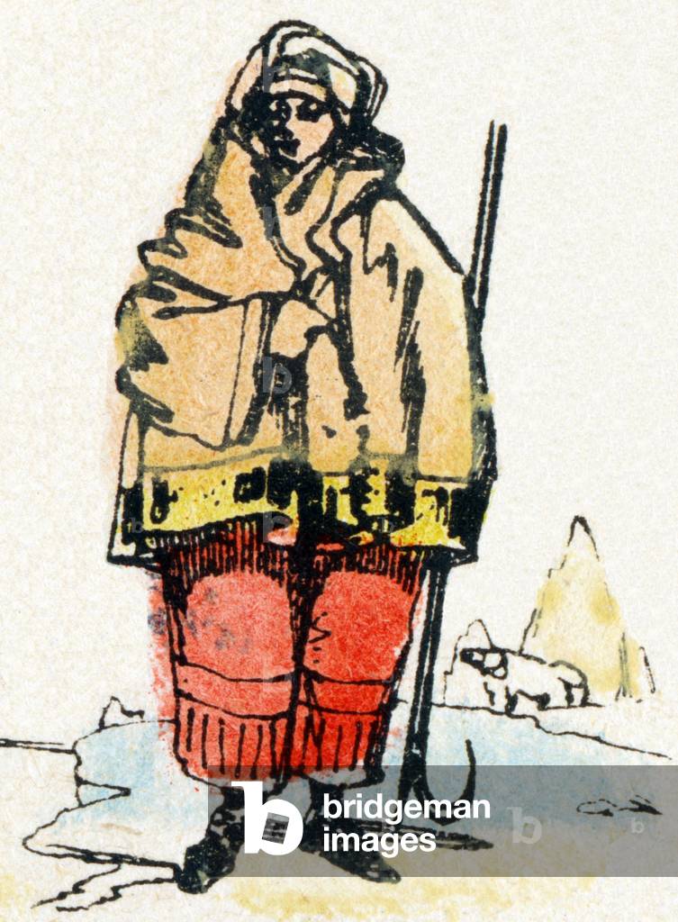 Image of Engraving depicting Eskimo 1890