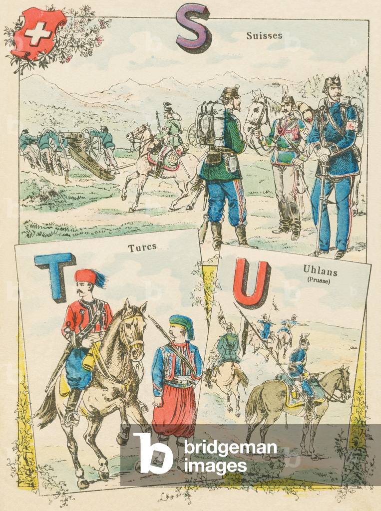 S T U: Swiss, Turks, Uhlans (Prussia)