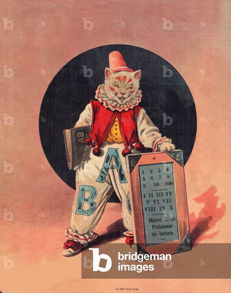 4th cover in “ABC Comic Alphabet.” A. Capendu, publisher, Paris, n.d. (c. 1890)