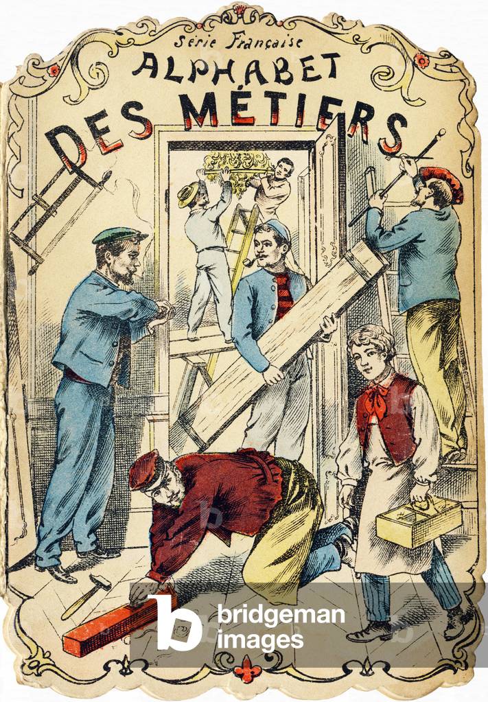 Cover of Alphabet des metiers - Pont-a-Mousson Imaging, circa 1900