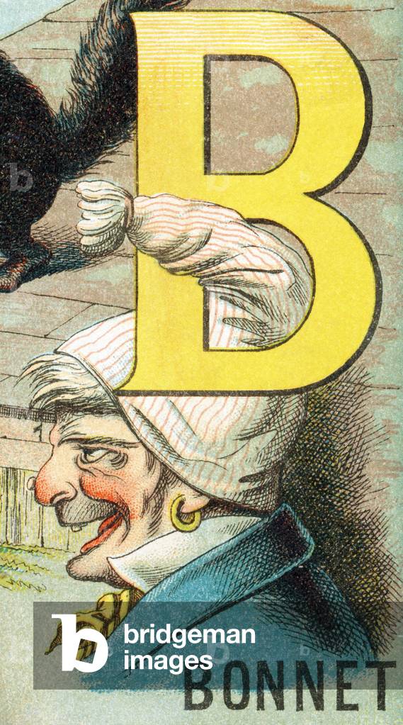 Lettre B : Bonnet. In 
