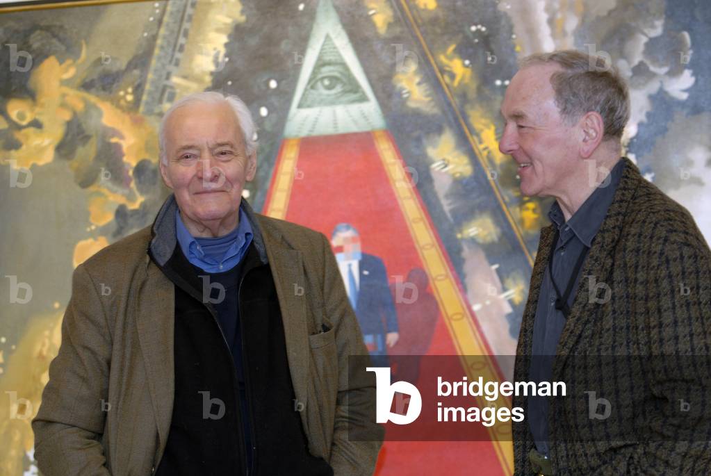Gerald Laing and Tony Benn