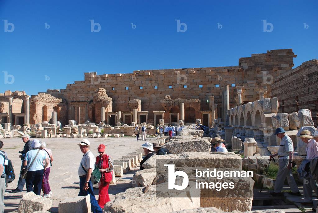 Forum, Leptis Magna, Libya (photo)