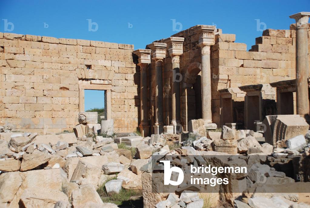 Roman Site, Leptis Magna, Libya (photo)