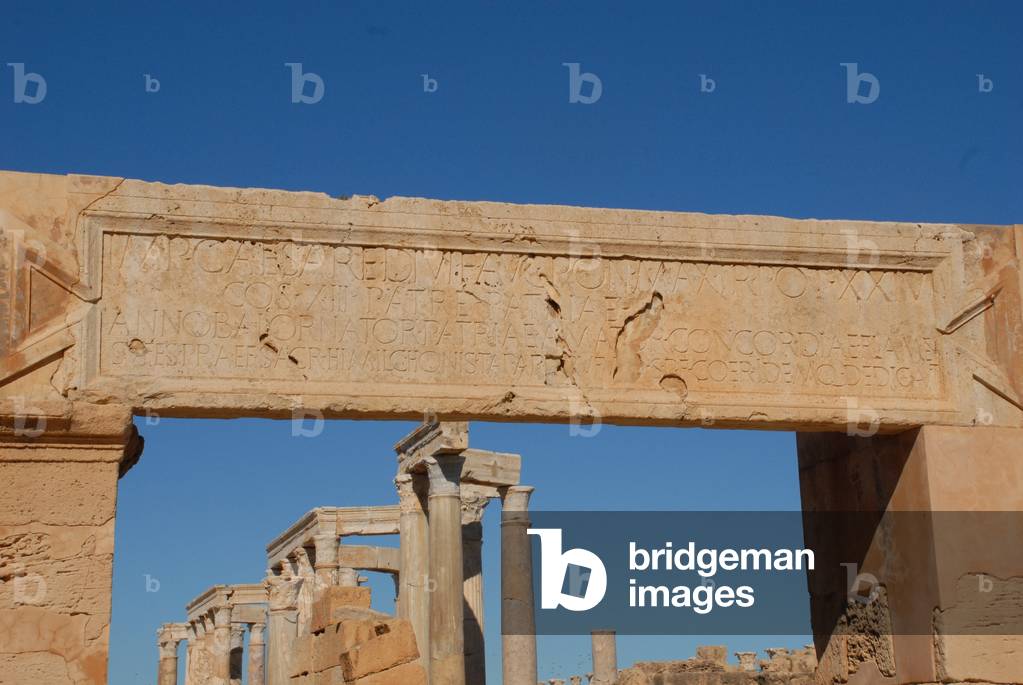 Arch, Leptis Magna, Libya (photo)