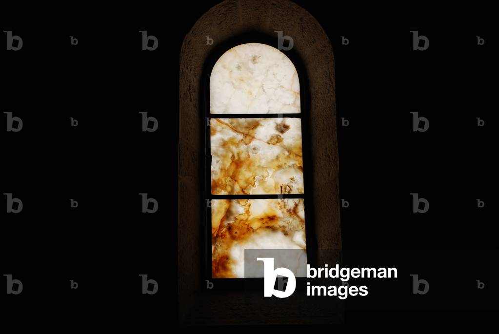 Tabgha, Alabaster Window, Capernaum, Israel (photo)