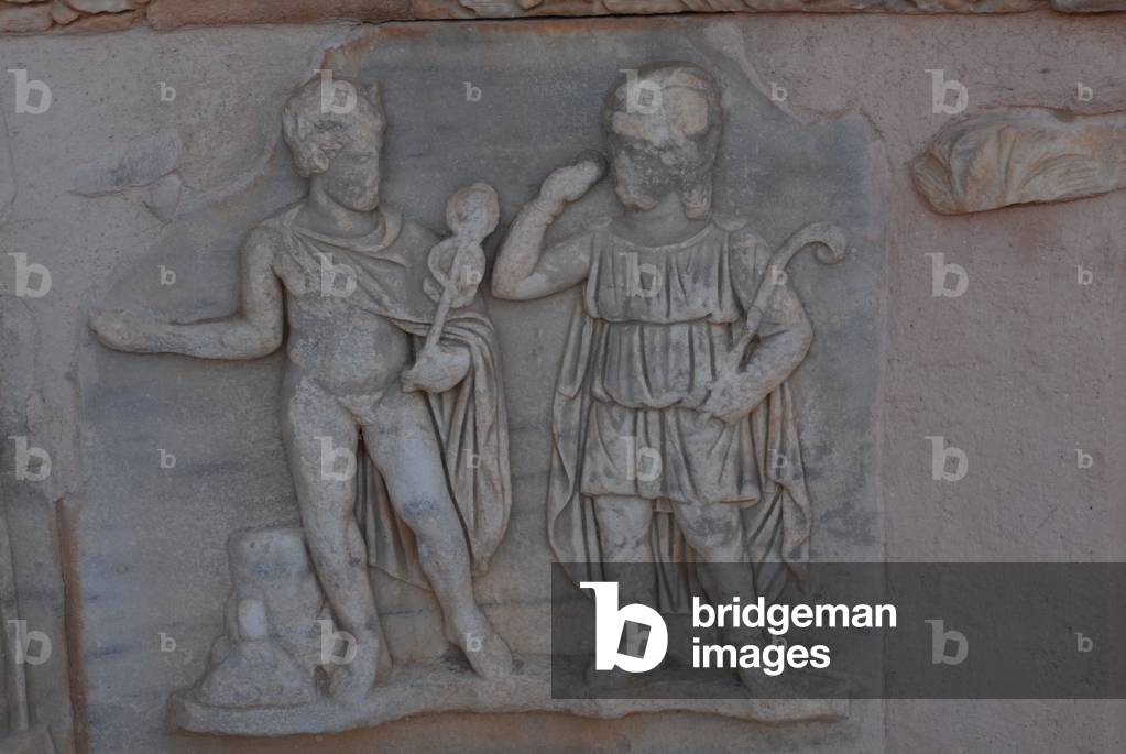 Figures, Sabratha, Libya (photo)