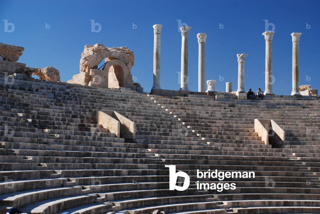 Amphitheatre, Leptis Magna, Libya (photo)