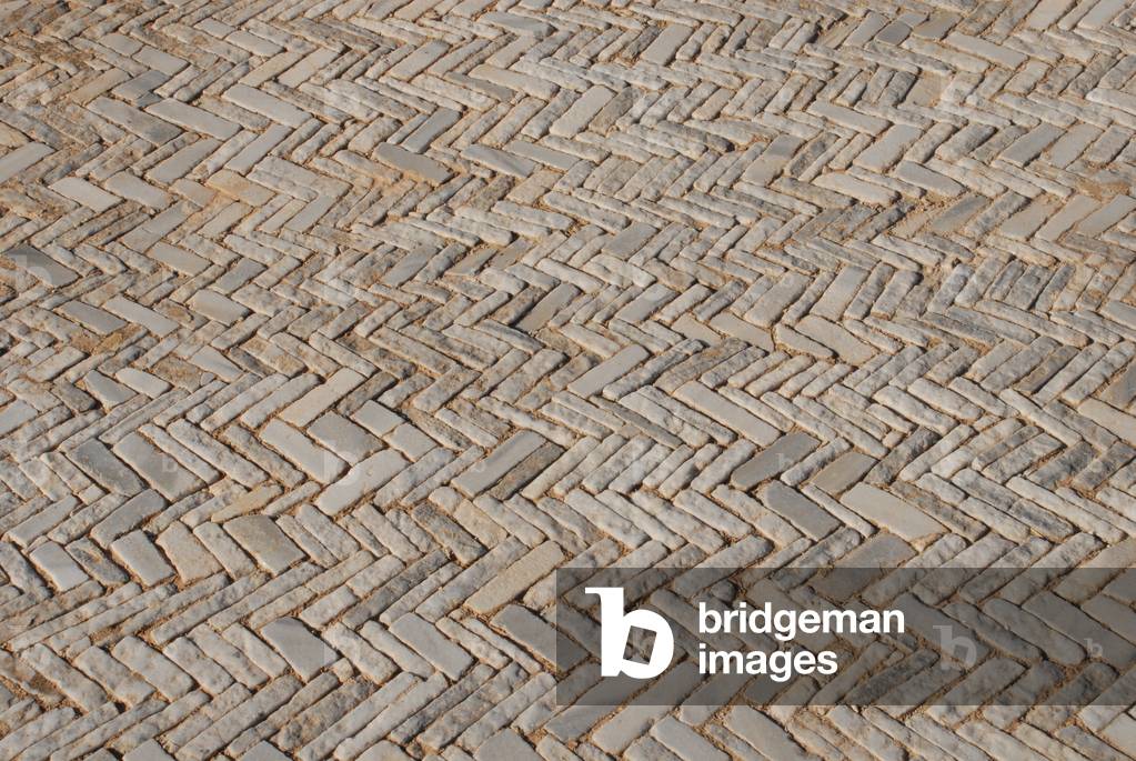 Pavement, Sabratha, Libya (photo)