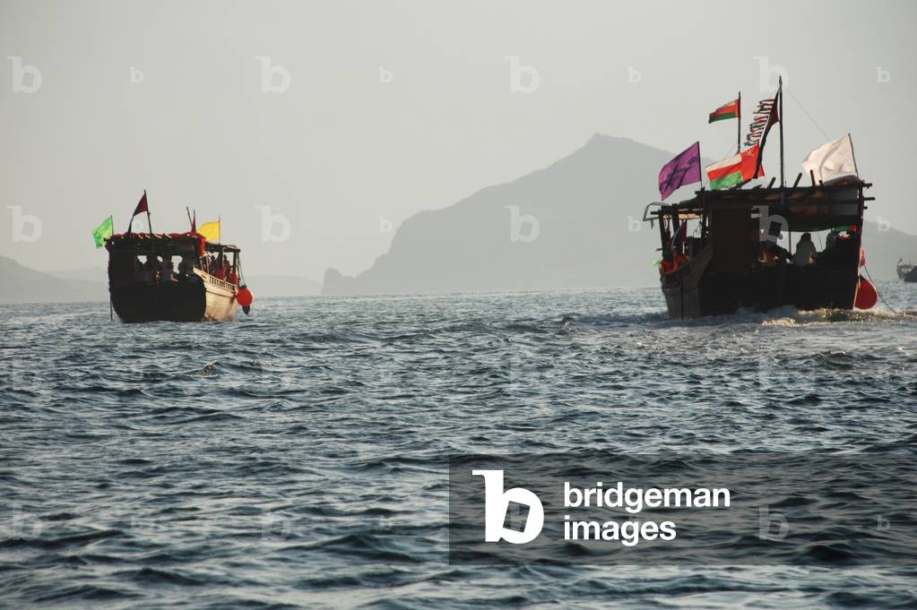 Dhows, Khasab, Oman (photo)