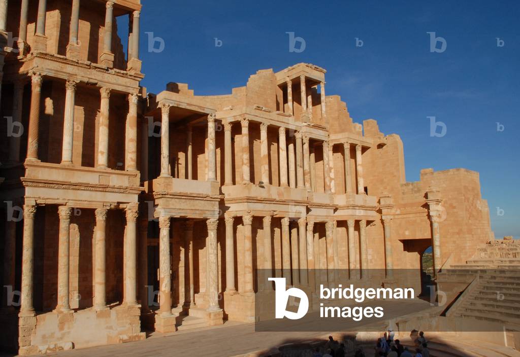 Theatre, Sabratha, Libya (photo)