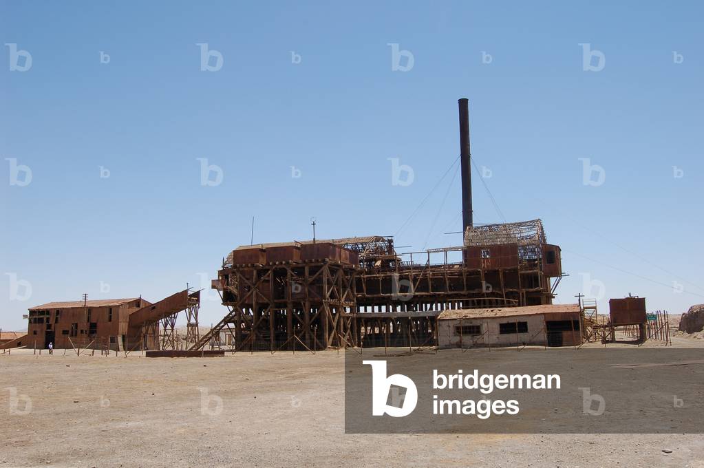 Nitrate Mine, Humberstone, Chile (photo)