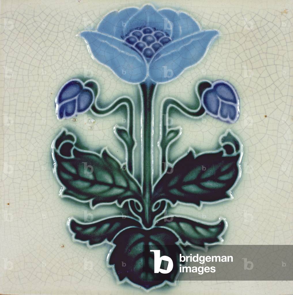 Minton tegola, c.1880-1900