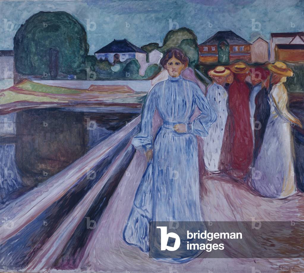 La passerella, 1903 (olio su tela)