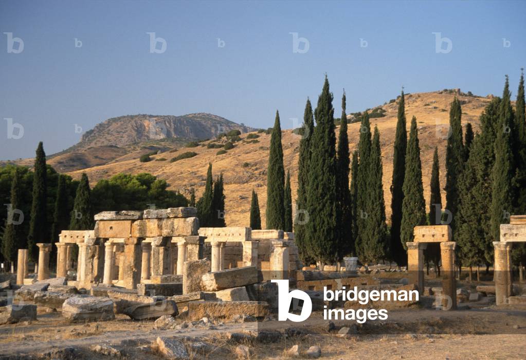 Veduta delle rovine di Hierapolis (foto)