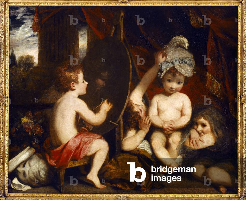 Die Kleinkinderakademie, 1781-82 (öl auf leinwand)