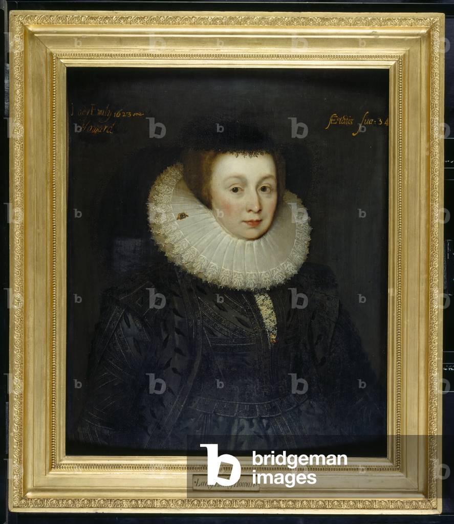 Image de Peinture représentant Lady Emily Howard, 1623 par Marcus Gheeraerts