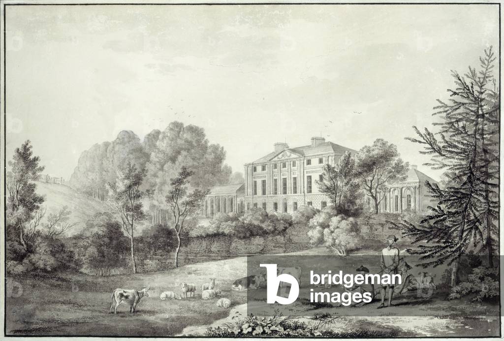 Immagine di Disegno "Una vista di Kenwood (matita su carta)", 18th Secolo di George Robertson