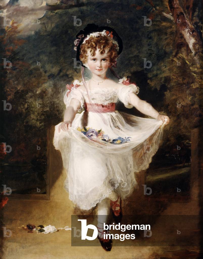 Bild von Gemälde "Fräulein Murray", 19. Jahrhundert von Thomas Lawrence