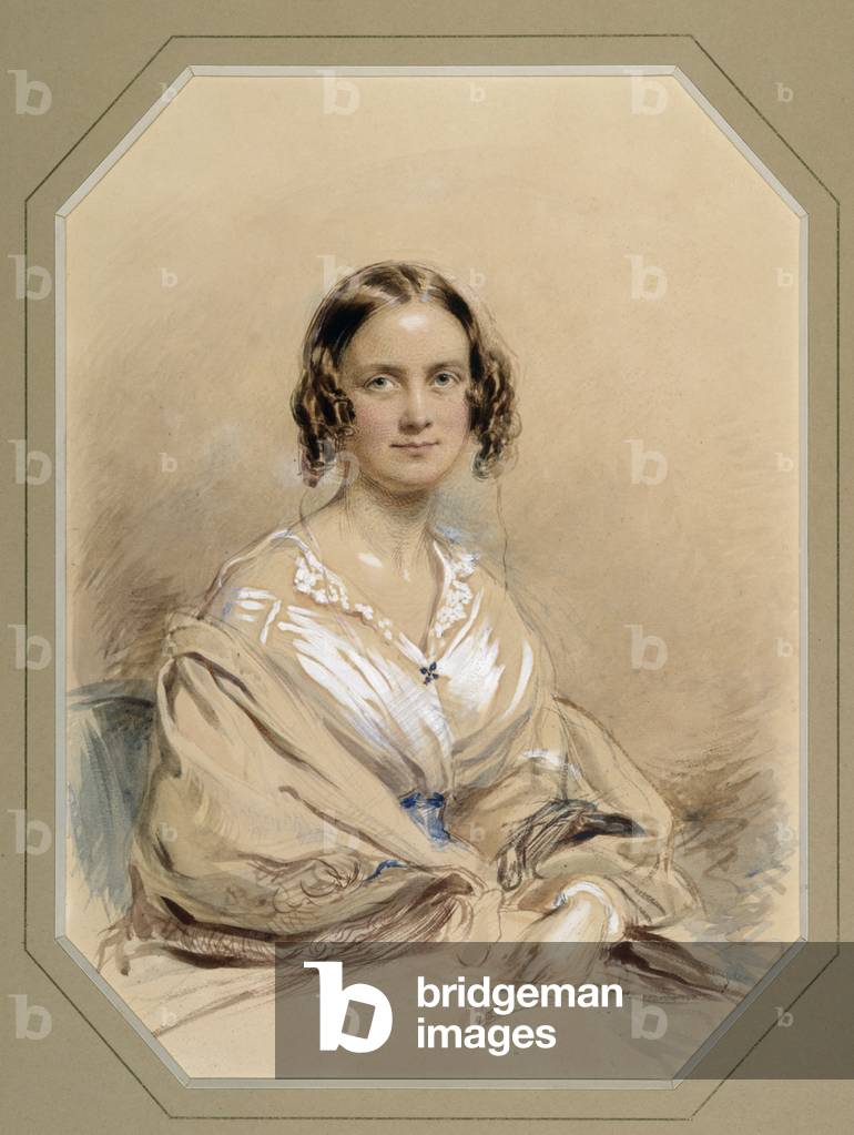 Image of Drawing depicting Emma Darwin, 1840 by George Richmond