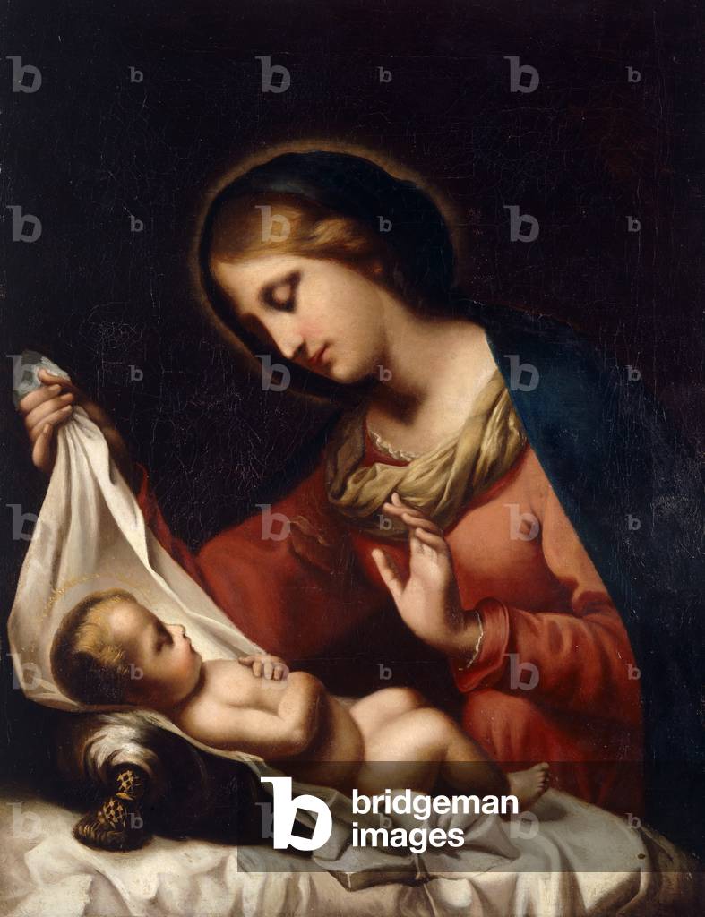 Madonna col Bambino (olio su tela)