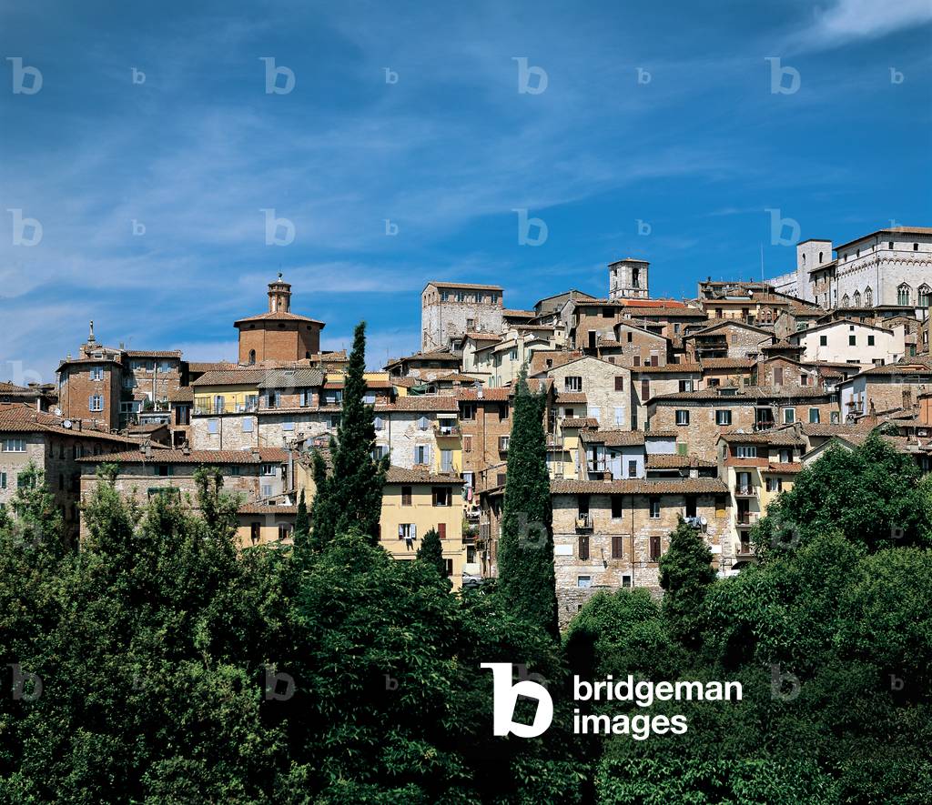 View of the Northern Part of Perugia,