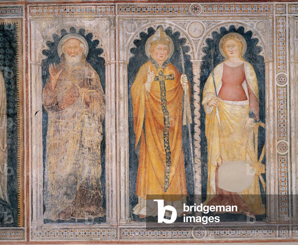 Array of Saints, 1393 (fresco)