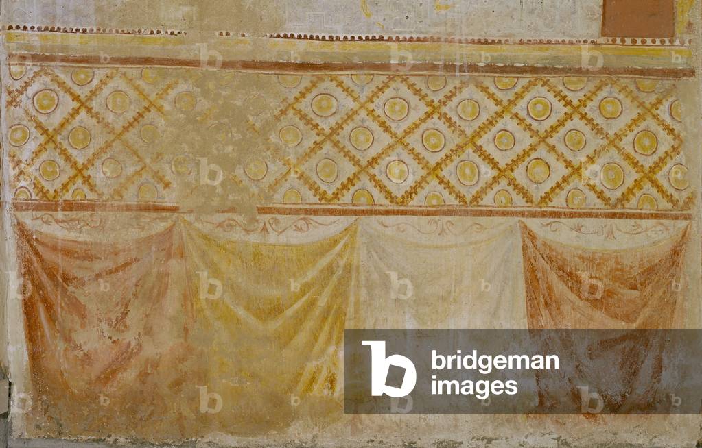 Angera - Borromeo Castle (Angera - Rocca Borromeo), by Master of Angera, 1277 c., 13th Century, fresco