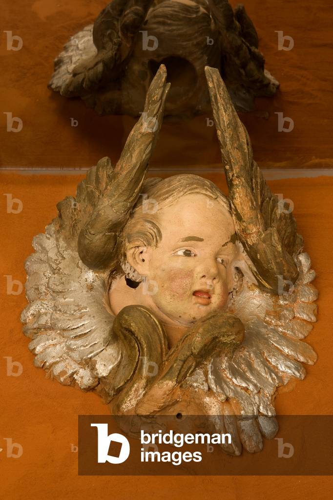 Cherubs (Cherubini), by Pietro Giuseppe Auregio, 1711, 18th Century