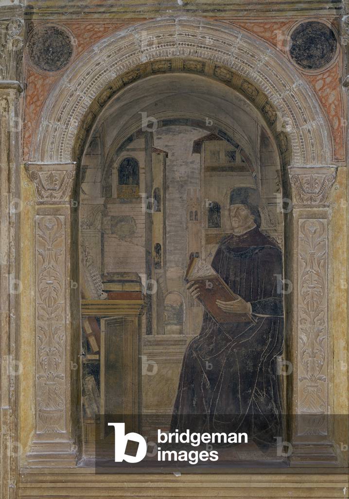 A Professor in His Studio (fresco)