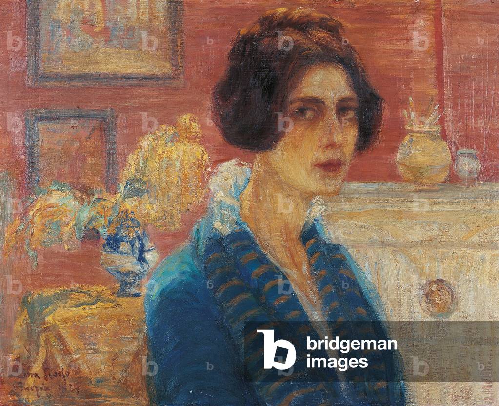 Self portrait, 1919 (oil on canvas)