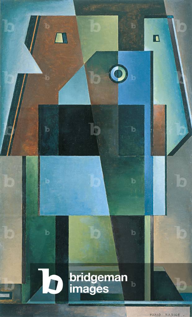 Composition R.S. 15, 1946 (oil on plywood)