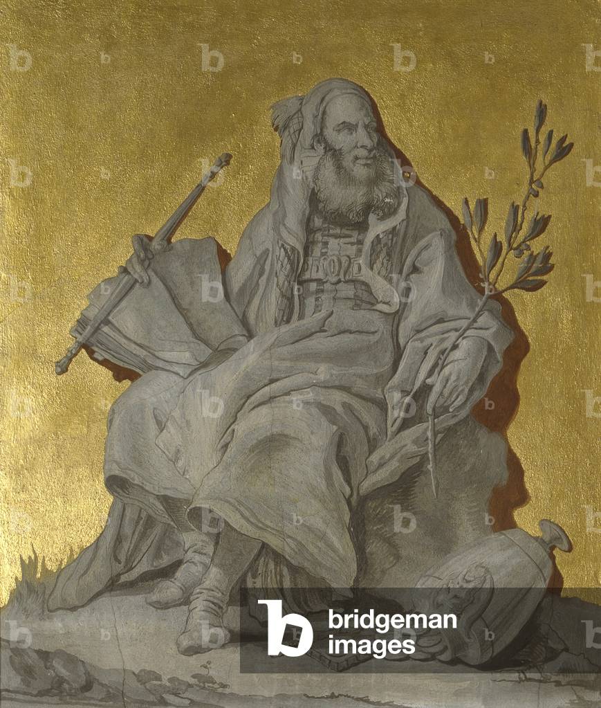 Credit, by Francesco Lorenzi, 18th Century, fresco