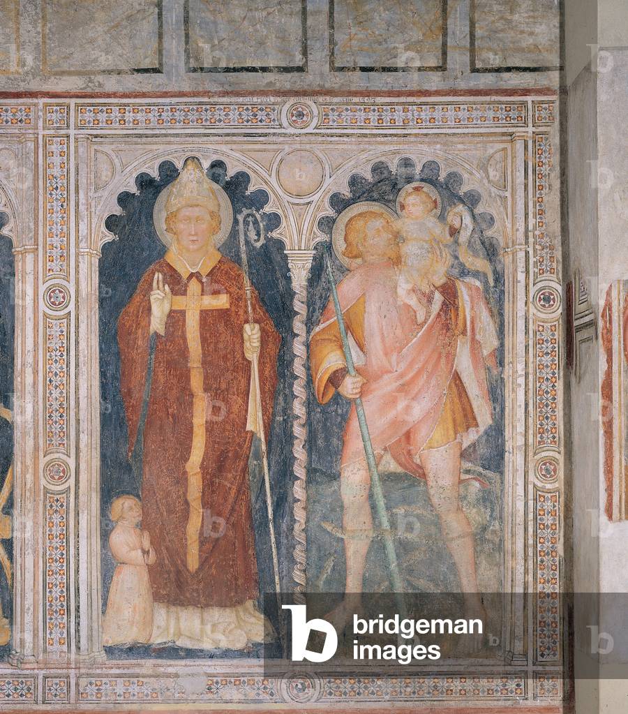 Array of Saints, 1393 (fresco)