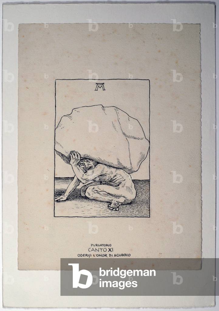 Dantesque Album (Album Dantesco), 1920-30 (pencil, Indian ink, gouache)