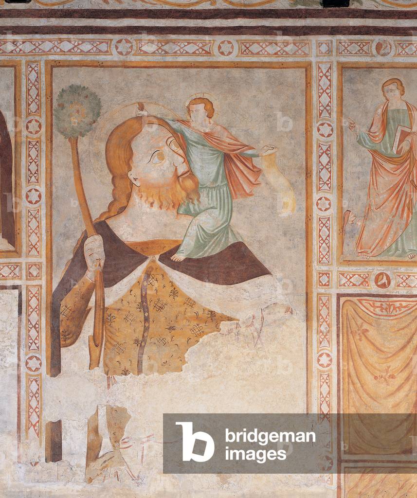 St Christopher, 1330 (fresco)