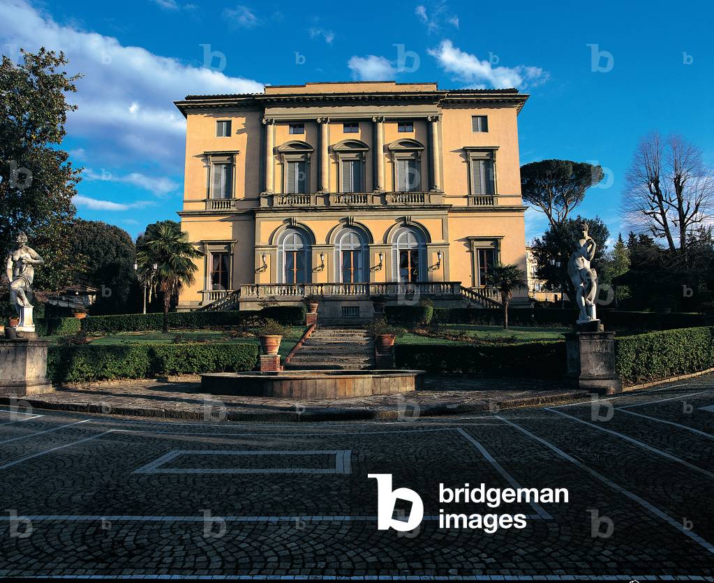 Villa Oppenheim-Cora, Florence, 1860