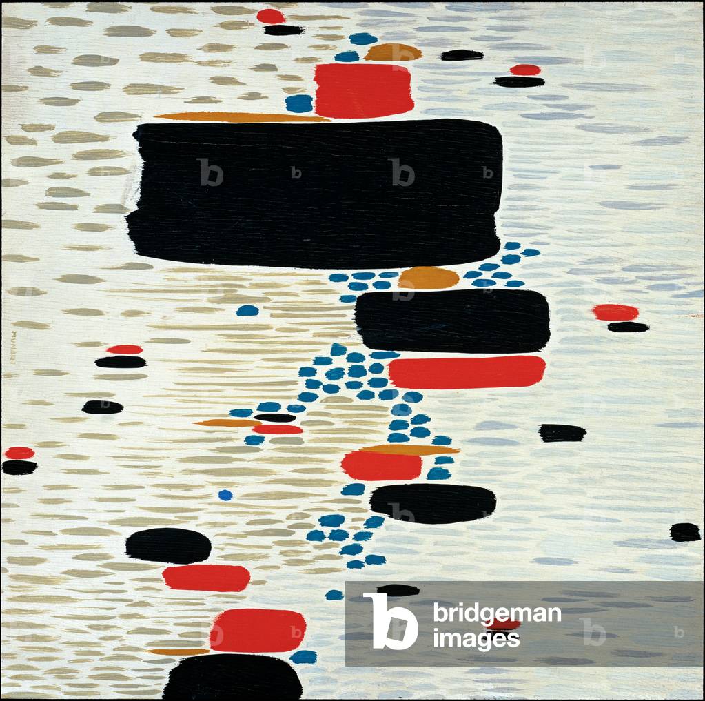 A Blue Dot, 1937 (oil on panel)