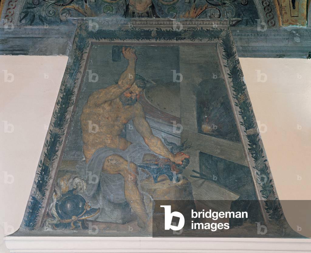 Decoration of Villa d'Adda Borromeo in Settimo Milanese, 1560 (fresco)