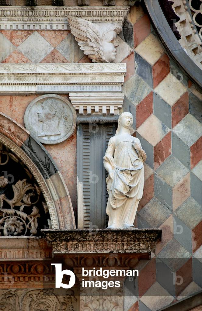 Facade of the Colleoni Chapel in Bergamo, 1470 - 1476