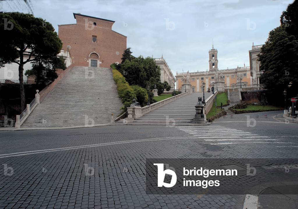 Church of Santa Maria in Aracoeli and Capitol Hill,