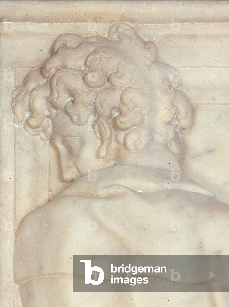 Relief with a male figure, 1547 - 1572 (marble)
