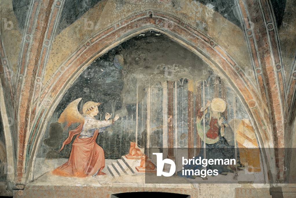 Annunciation, (fresco)