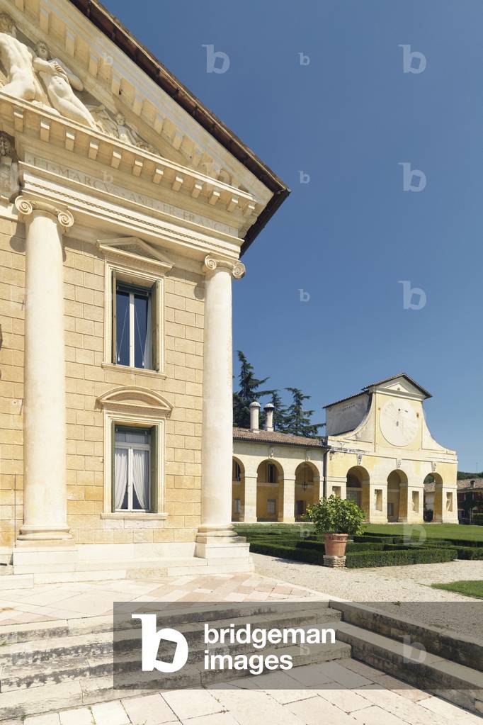 Villa Barbaro, Maser, 1555