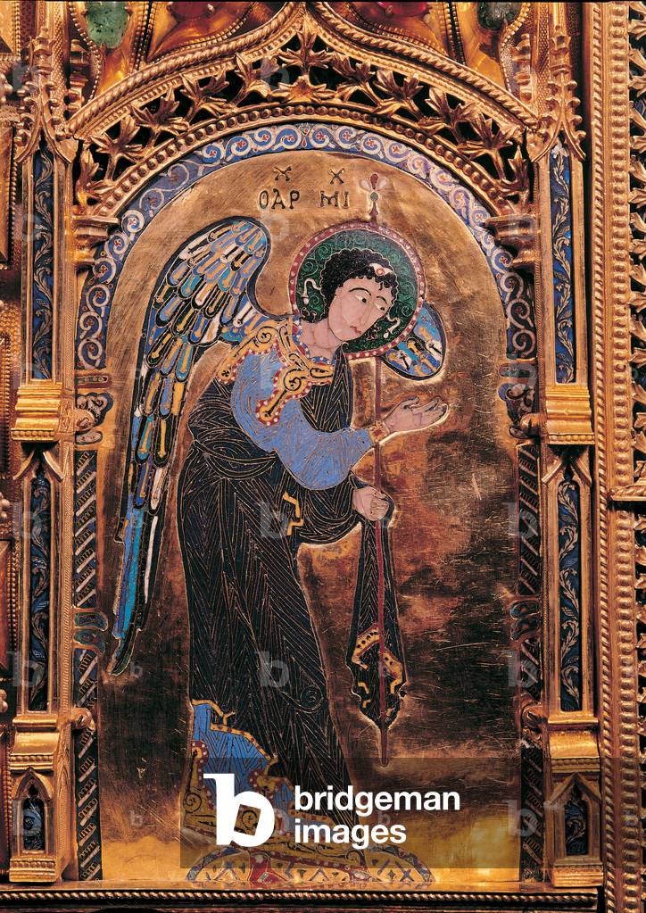Golden Altar-piece, 1108 - 1118 (red silk fabrik)