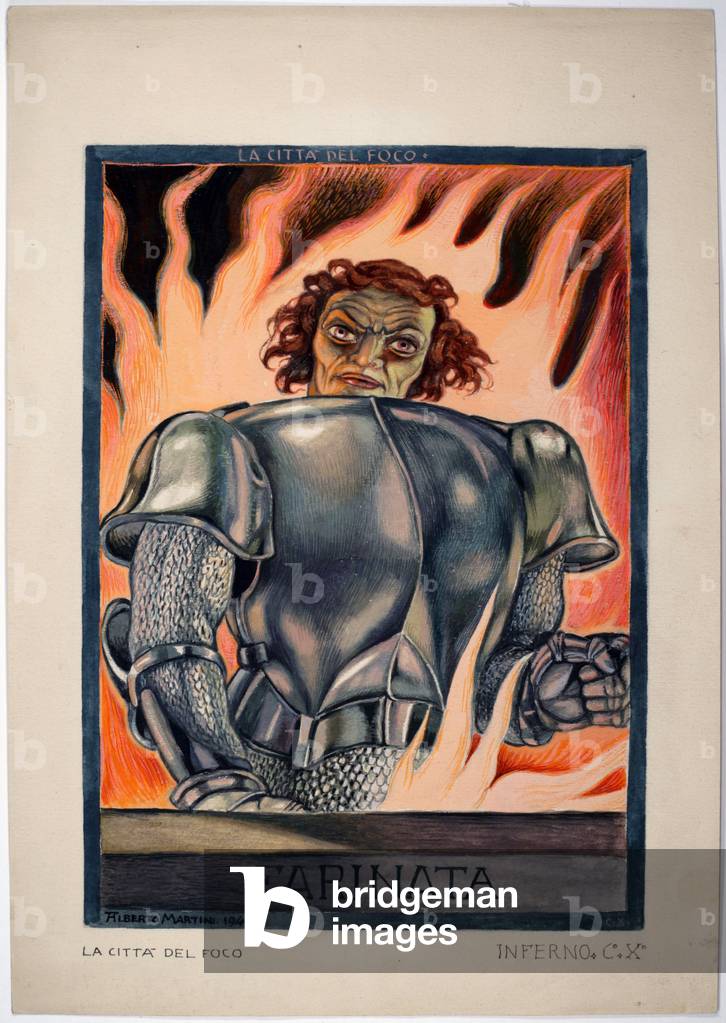 Dantesque Album (Album Dantesco), 1920-30 (gouache)