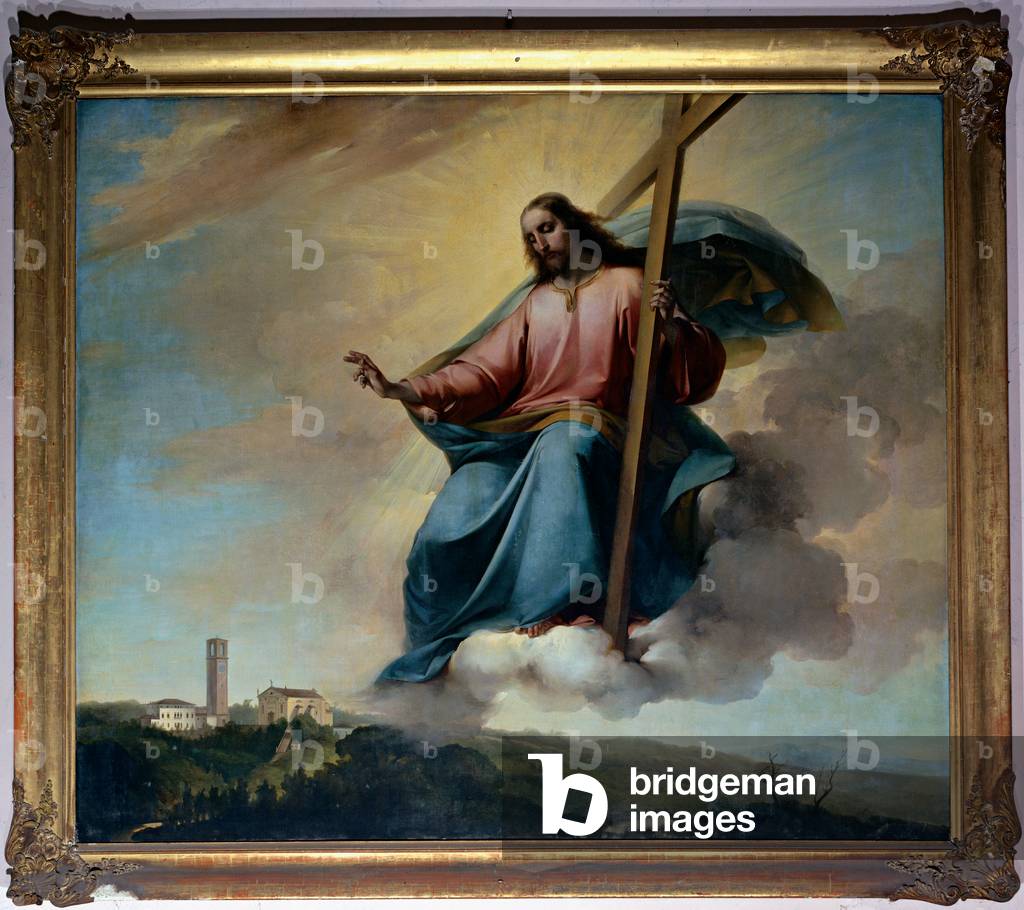 Christ in the Act of Blessing Montebelluna, 1856 - 1857 (canvas)
